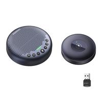 EMEET Bluetooth Conference Speaker Daisy Chain Set with 8 Microphones, 360° Voice Pickup, and AI Noise Reduction