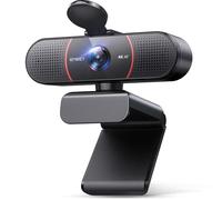 EMEET C960 4K Webcam for PC, 4K UHD Sony Sensor, PDAF Auto Focus, Dual AI Noise-Cancelling Mics, Auto Light Correction, 73° FOV, Plug&Play Webcam with Privacy Cover, Works with Zoom/Teams