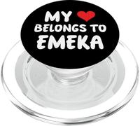 Emeka - My Heart Belongs To Emeka - Love PopSockets PopGrip for MagSafe