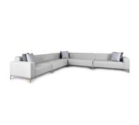 Emelda Grace Cloud Large Corner Sofa - Grey
