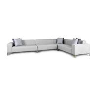 Emelda Grace Cloud Large Rectangle Corner Sofa - Right Hand - Grey
