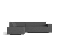 Emelda Grace Dennis Corner Sofa - Left Hand - Dark Grey