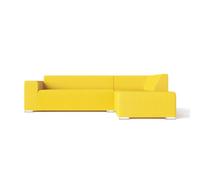 Emelda Grace Dennis Corner Sofa - Right Hand - Yellow