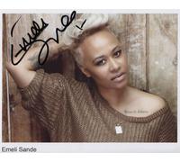 Emeli Sande SIGNED Photo 1st Generation PRINT Ltd 150 + Certificate (1)