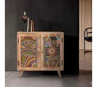 Emelia Hall Cabinet - Mango Wood - Painted - 2 Door