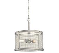 Emelie Pendant Light, Galvanized Steel