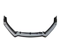 EMENAR Front Bumper Lip For Clio 4 MK4 Front Bumper Lip Body Kit Spoiler Splitter Diffuser 3pcs ABS Plastic Universal Accessories Front Spoiler