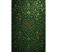 Emerald Arabesque Reflections: A Luxurious Islamic-Inspired Hardcover Journal - Perfect for Writing, Gifting, or Daily Reflection