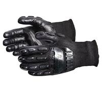 EMERALD CX IMPACT-RESISTANT NYLON/STAINLESS-STEEL CUT-RESISTANT STRING-KNIT GLOVE BLACK L