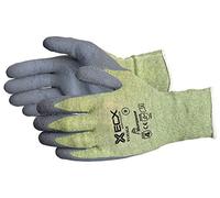 EMERALD CX® KEVLAR® WIRE-CORE GLOVES WITH LATEX PALMS GREY 10