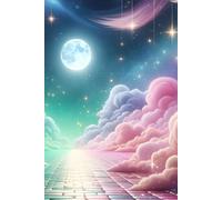 Emerald Dreamscape Notebook: Magical Fantasy Pathway Journal | Celestial Clouds, Moonlit Sky & Enchanted Aesthetic Writing Journal