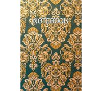 Emerald Gold Notebook - Elegant Lined Journal for Notes and Ideas: Luxury Green and Gold Patterned Notebook - 120 Lined Pages for Writing, Journaling, or Gifting