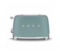 Smeg TSF01 Retro Matte Style 2 Slice Toaster - Emerald Green