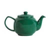 Emerald Green Stoneware 6 Cup Teapot 1 Litre Fine Stoneware Tea Coffee Serving Pourer Pot