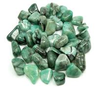 Emerald Healing Crystal | Single Polished Tumblestone for Love, Personal Growth, Energising Stone for Heart Chakra Healing and Balance