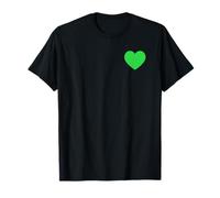 Emerald Heart | Balanced Visual Composition T-Shirt