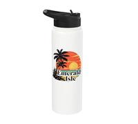 Emerald Isle Stainless Steel Insulated Water Bottle