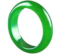 Emerald Jade Bangle Bracelet, Natural Quartzite Imperial Green Design, Elegant Jewelry Gift for Mother, Handmade Gemstone Accessory