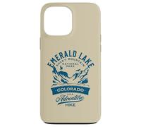 Emerald Lake Rocky Mountain National Park Distressed Design Case for iPhone 13 Pro Max