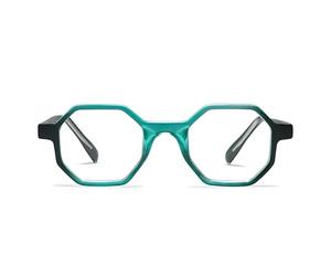 Emerald Large Hexagon Reading Glasses for Women with Funky Design - Octagon Readers for Women - For all Face Shapes Fashion Women's Readers - Geometric Eyeglasses Frame - Cheaters Glasses 2.50