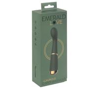 Emerald Love - Rechargeable, Waterproof G-Spot Vibrator (Green)