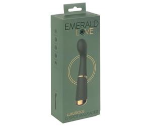 Emerald Love - Rechargeable, Waterproof G-Spot Vibrator (Green)