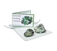 Emerald Rough 'n' Tumble Crystal Pack