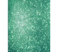 Emerald Sparkle - Wide Ruled Notebook: A classic writing notebook glowing with rich green charm