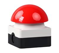 Emergencies Stop Button Switches With Spherical Mushroom Head Resetting Feature Stop Button For Industrial Use Waterproof Switches