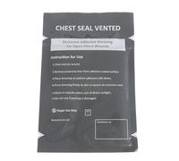 Emergencies Trauma Sticker Square Medically Chest Seal Vented Dressing Bandages Seal Outdoor Emergencies Medically Tool for Open Wounds