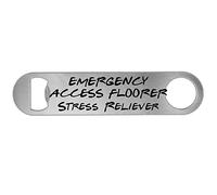 Emergency Access Floorer Stress Reliever Beer Bottle Opener Funny Gift