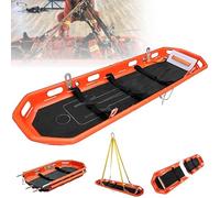Emergency Air Basket Stretcher, Split Type Basket Stretcher with Lifting Bridle, Stainless Steel First Aid Stretchers, Patient Transport for Helicopter Rescue