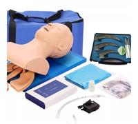 Emergency Airway Management Training Model with Laryngoscope Control and Teeth Pressure Alarm for Adult Intubation Practice