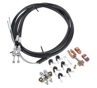 Emergency Brake Cable Kit, Antiwear Parking Brake Cable 330-9371 Emergency Brake Cable Universal for Internal Drum Parking Brake Assemblies Brakes