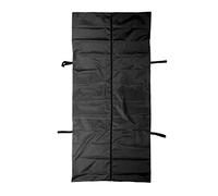 Emergency Cadaver Body Bag, 210D Impermeable Oxford Corpse Bag with Reinforced Handles, 150x60cm Leakproof Body Storage for Funeral Hospital Transport (210 * 75cm)