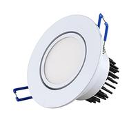 Emergency charging ceiling lamp, 3000K warm light ceiling lamp, keep on when is off, 1200mAh 7W 80W equivalent for household and commercial use. Blackout light with backup battery