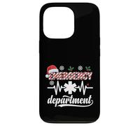 Emergency Department Christmas Santa ER Crew Nurse Case for iPhone 13 Pro