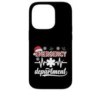 Emergency Department Christmas Santa ER Crew Nurse Case for iPhone 14 Pro