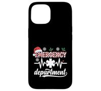 Emergency Department Christmas Santa ER Crew Nurse Case for iPhone 15