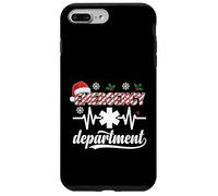 Emergency Department Christmas Santa ER Crew Nurse Case for iPhone 7 Plus/8 Plus