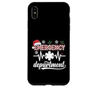 Emergency Department Christmas Santa ER Crew Nurse Case for iPhone XS Max