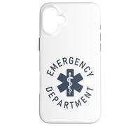 Emergency Department Emergency Nurse Emergency Room ED Nurse Case for iPhone 16 Plus