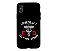 Emergency Department Emergency Nurse Emergency Room ED Nurse Case for iPhone X/XS