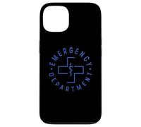 Emergency Department Emergency Room Nurse ED Nurse Back Of Case for iPhone 13