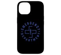 Emergency Department Emergency Room Nurse ED Nurse Back Of Case for iPhone 14