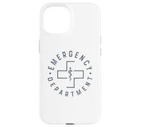 Emergency Department Emergency Room Nurse ED Nurse Back Of Case for iPhone 15