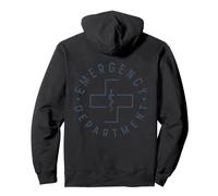 Emergency Department Emergency Room Nurse ED Nurse Back Of Pullover Hoodie