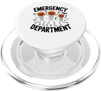 Emergency Department Halloween Emergency Room Nursing Nurse PopSockets PopGrip for MagSafe