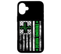 Emergency Department ICU Nurses Medical Care ER Trauma Nurse Case for iPhone 16 Plus