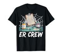 Emergency Department Nurse ER Crew Spooky Halloween T-Shirt